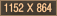 1152X864