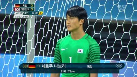 아쉬운 동점골.. 3 대 3 이미지