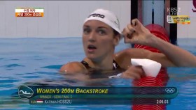 女 배영 200m 준결승 2조 이미지
