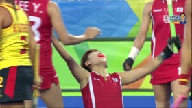 여자 하키 대한민국 : 스페인 드디어 첫골! 이미지