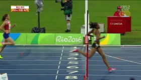 육상 女400m 허들 예선 1조 이미지