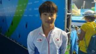 [영상] 다이빙 우하람, 한국 올림픽 사상 첫 결승 진출